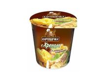 Пюре ТМ "Картошечка" с хреном и ржаными сухариками